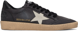 Golden Goose: Чёрные кроссовки  Ball Star