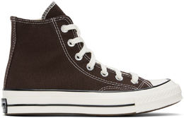 Converse: Коричневые кеды  Chuck 70