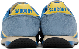 Saucony: Жёлтые кроссовки 