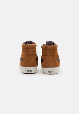 Vans: Коричневые кроссовки  Sk8-Hi