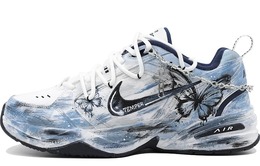 Nike: Голубые кроссовки  Air Monarch