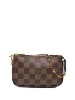 Louis Vuitton Pre-Owned: Коричневая сумка 