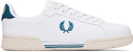 Fred Perry: Белые кроссовки  B722