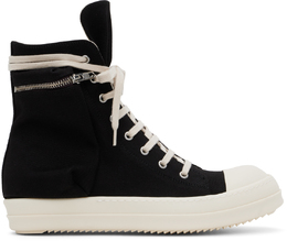 Rick Owens Drkshdw: Чёрные кроссовки  Cargo