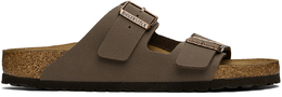 Birkenstock: Коричневые сандалии 