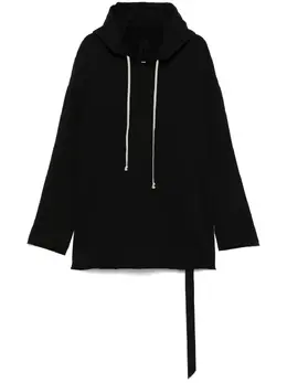 Rick Owens DRKSHDW: Чёрная толстовка 