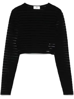 Elisabetta Franchi: Трикотажный топ 