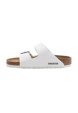 Birkenstock: Белые сабо  Arizona