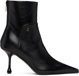 JIMMY CHOO: Чёрные ботинки 