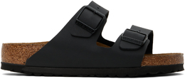 Birkenstock: Чёрные сандалии  Arizona