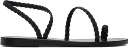Ancient Greek Sandals: Чёрные сандалии 