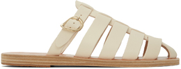 Ancient Greek Sandals: Белые сандалии 