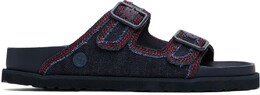 Birkenstock: Тёмные сандалии  Arizona