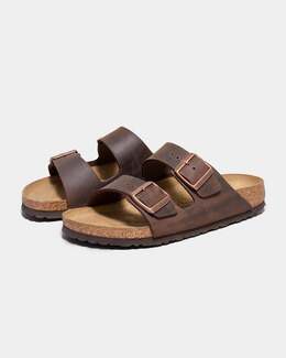 Birkenstock: Коричневые сандалии  Arizona