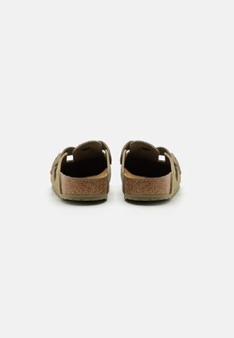 Birkenstock: Сабо  Boston цвета хаки