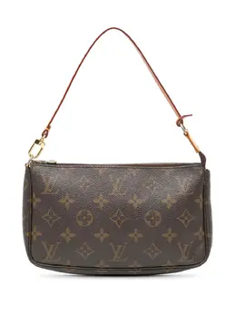 Louis Vuitton Pre-Owned: Коричневая сумка 