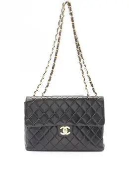 CHANEL Pre-Owned: Чёрная сумка 