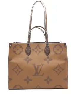 Louis Vuitton Pre-Owned: Коричневая сумка-шоппер 