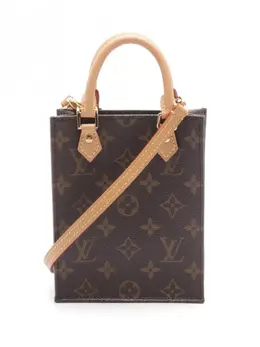 Louis Vuitton Pre-Owned: Коричневая сумка 