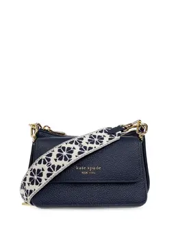 Kate Spade: Синяя сумка через плечо 