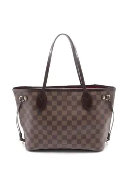 Louis Vuitton Pre-Owned: Коричневая сумка-шоппер 