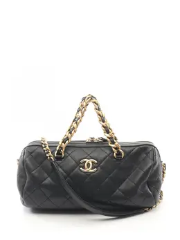 CHANEL Pre-Owned: Чёрная сумка 