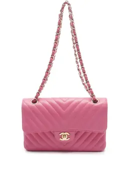 CHANEL Pre-Owned: Розовая сумка 