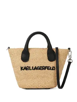 Karl Lagerfeld: Бежевая сумка  Essential
