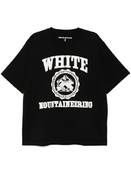 White Mountaineering: Футболка с принтом 