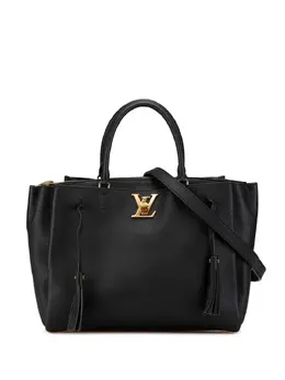 Louis Vuitton Pre-Owned: Чёрная сумка 
