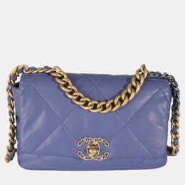 Chanel: Фиолетовая сумка 