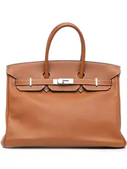 Hermès Pre-Owned: Коричневая сумка 