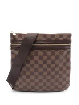 Louis Vuitton Pre-Owned: Коричневая сумка 
