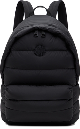 Moncler: Чёрный рюкзак  Pierrick