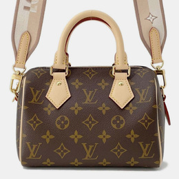 Louis Vuitton: Бежевая сумка  Speedy