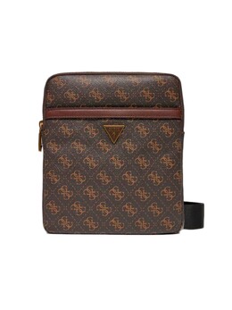 GUESS: Коричневая сумка 