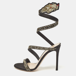 Gianvito Rossi: Чёрные сандалии 