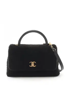 CHANEL Pre-Owned: Чёрная сумка 