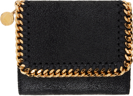 Stella McCartney: Чёрный кошелёк  Falabella