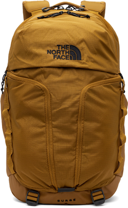 The North Face: Оранжевый рюкзак 