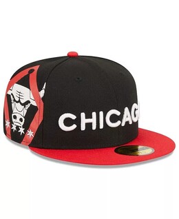 NEW ERA: Чёрная кепка  Chicago Bulls