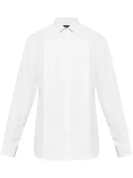Emporio Armani: Хлопковая рубашка 