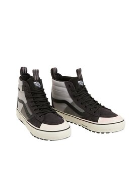 Vans: Серые кроссовки  Sk8-Hi