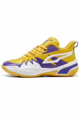 PUMA: Жёлтые кроссовки 