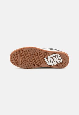 Vans: Серые кроссовки 
