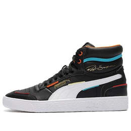 PUMA: Чёрные кроссовки  Ralph Sampson