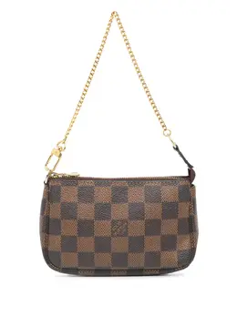 Louis Vuitton Pre-Owned: Коричневая сумка 