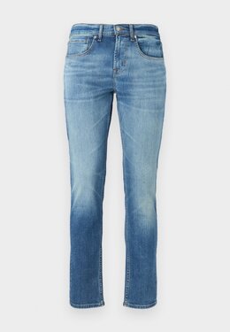 7 For All Mankind: Синие джинсы  Slimmy