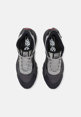 Vans: Серые кроссовки 
