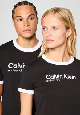 Calvin Klein Jeans: Футболка  Exclusive с принтом